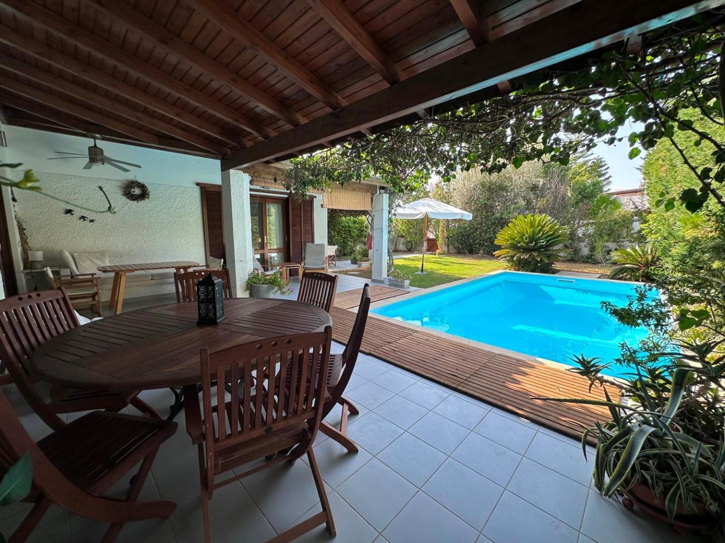 Villa Amy With A Pool In Porto Hydra By Goutos Properties Thermisia Екстер'єр фото