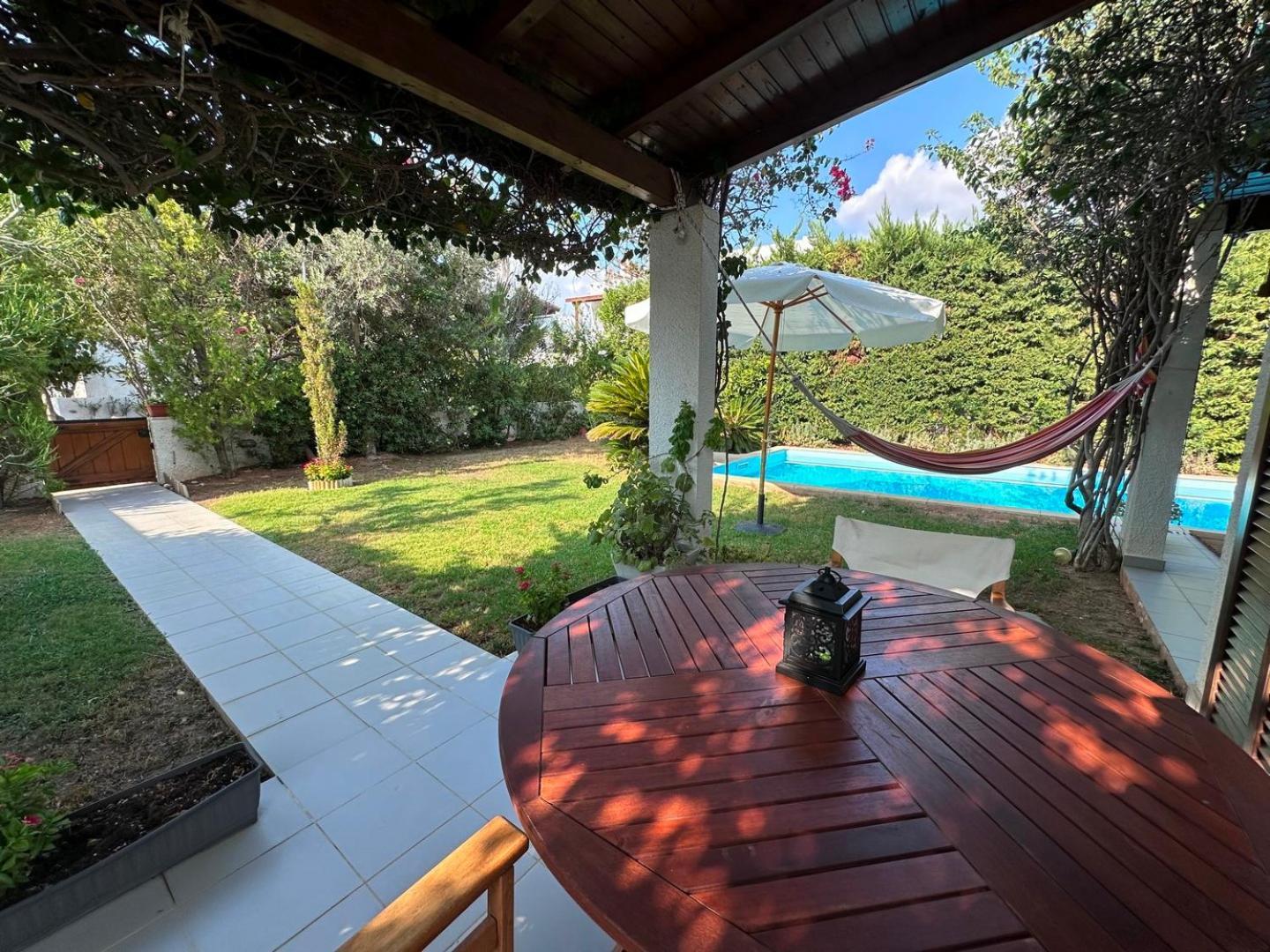 Villa Amy With A Pool In Porto Hydra By Goutos Properties Thermisia Екстер'єр фото
